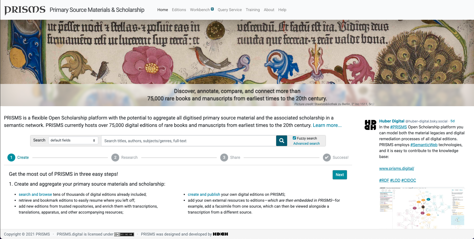 Metadata visualisation